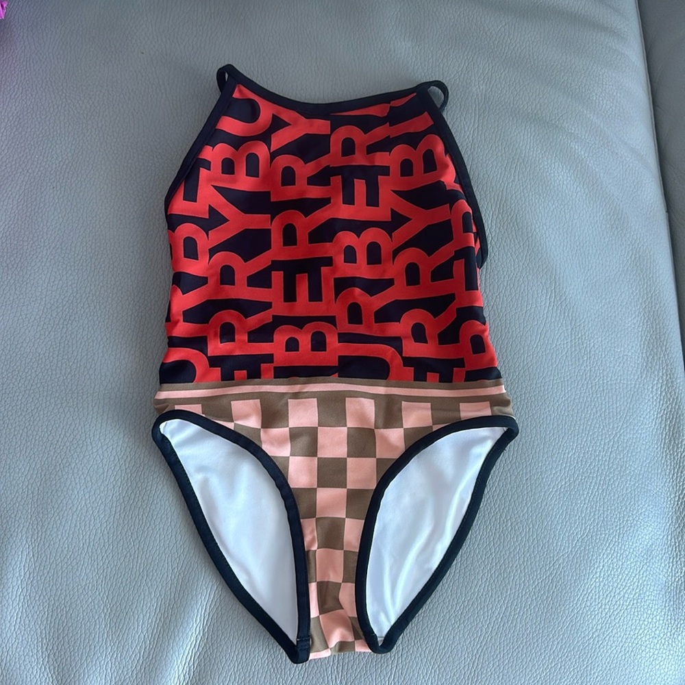 Authentic Burberry toddler swimsuit